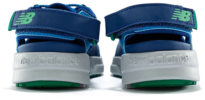 (PS) New Balance YTTRKL Sandalen Blauw Wit Groen - Zachte Zool Navy Hollow Out YTTRKLA1 Lookbook (PS) New Balance YTTRKL Sandalen Blauw Wit Groen - Zachte Zool Navy Hollow Out YTTRKLA1