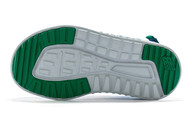 Shop (PS) ニューバランス YTTRKL ソフトソール サンダル (ネイビー/青緑白) YTTRKLA1