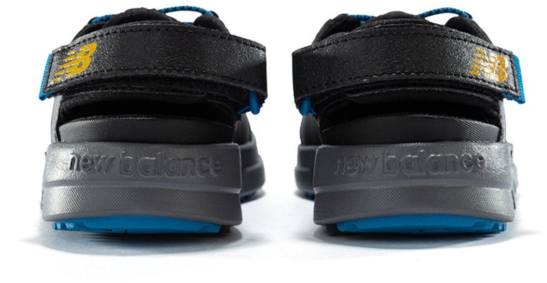 (Preschool) New Balance YTTRKL Soft Sole Hollow Out Black Sandals 'Black Blue Gray' YTTRKLB1 Shop (Preschool) New Balance YTTRKL Soft Sole Hollow Out Black Sandals 'Black Blue Gray' YTTRKLB1