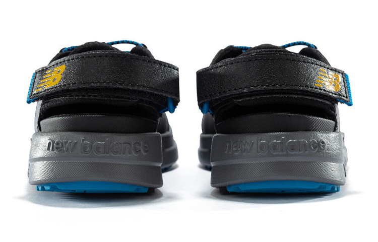 Shop (PS) New Balance YTTRKL Zachte Zool Sandalen ''Zwart Blauw Grijs'' YTTRKLB1