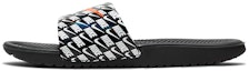 Buy (PS) Nike ' Kawa Slide SE 2 Hitam/Putih/Jingga CT4669-001