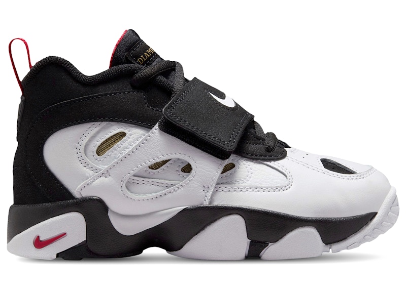 (Preschool) Nike Diamond Turf Ii 'Black Fire Red Metallic Gold White' IR4726-001