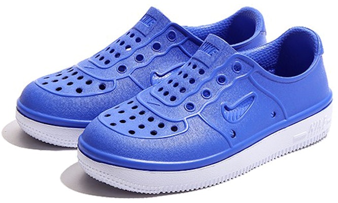 中童 Nike Air Force 1 Low 低帮 兒童板鞋 藍白 Lookbook 中童 Nike Air Force 1 Low 低帮 兒童板鞋 藍白
