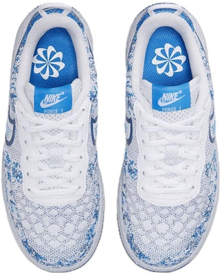(PS) Nike Force 1 Crater Flyknit Low Sepatu Santai Skate Biru 'Putih' DN4182-100 Shop (PS) Nike Force 1 Crater Flyknit Low Sepatu Santai Skate Biru 'Putih' DN4182-100