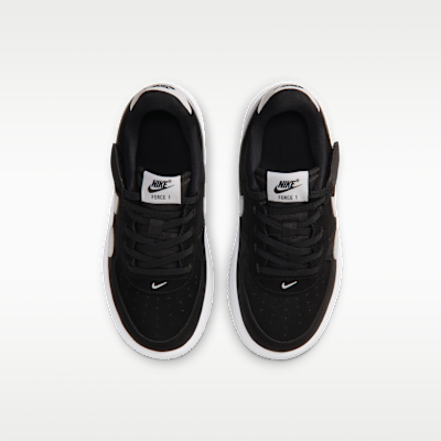 Shop (PS) Nike Air Force 1 Low Facile à Enfiler Noir/Blanc IR1301-001