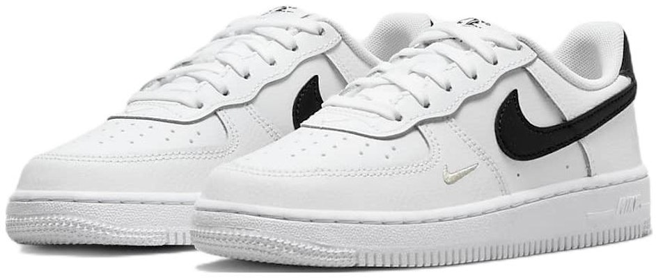 (Preschool) Nike Force 1 Low SE 40th 'White Black' FJ2887-100 Lookbook (Preschool) Nike Force 1 Low SE 40th 'White Black' FJ2887-100