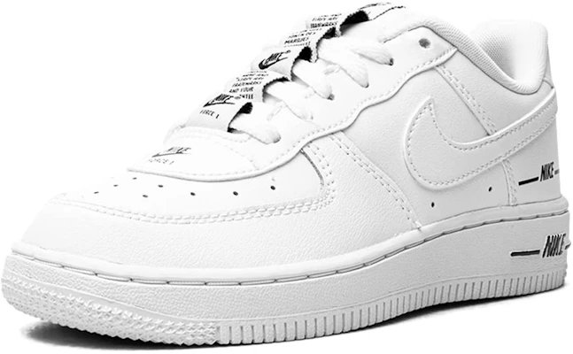 (PS) Nike Air Force 1 LV8 3 'Pelbagai Logo' CJ4113-100 Order (PS) Nike Air Force 1 LV8 3 'Pelbagai Logo' CJ4113-100