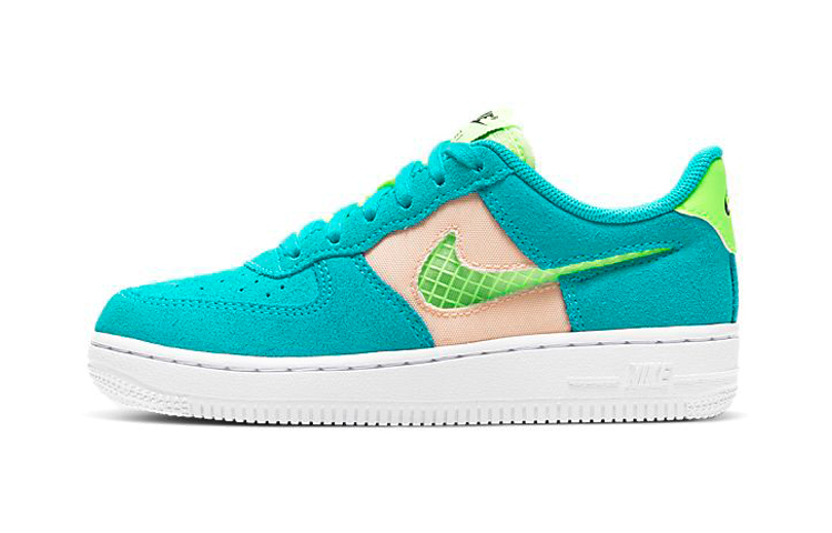 Buy (PS) Nike Air Force 1 LV8 3 'Oracle Aqua Washed Coral' Wanita CJ4114-300