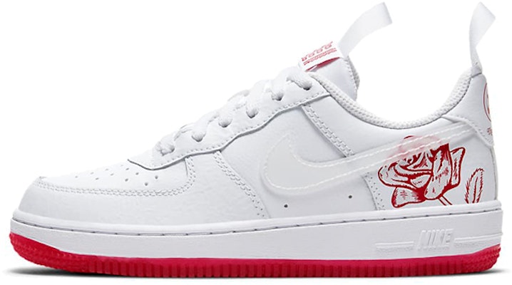 中童 Nike Air Force 1 Low LV8 3 低筒 板鞋 白紅 Buy 中童 Nike Air Force 1 Low LV8 3 低筒 板鞋 白紅