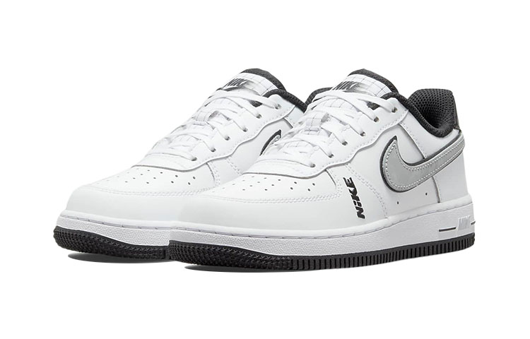 (PS) Nike Air Force 1 LV8 'White Black Wolf Grey' 圖 3