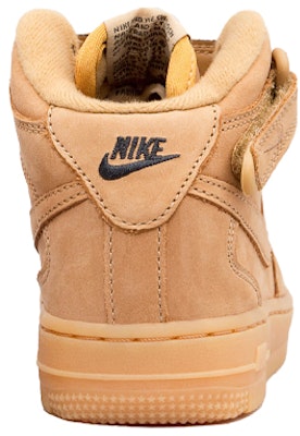 (PS) Nike Air Force 1 Mid WB 'Flax' Cokelat Gandum AH0756-203 Lookbook (PS) Nike Air Force 1 Mid WB 'Flax' Cokelat Gandum AH0756-203