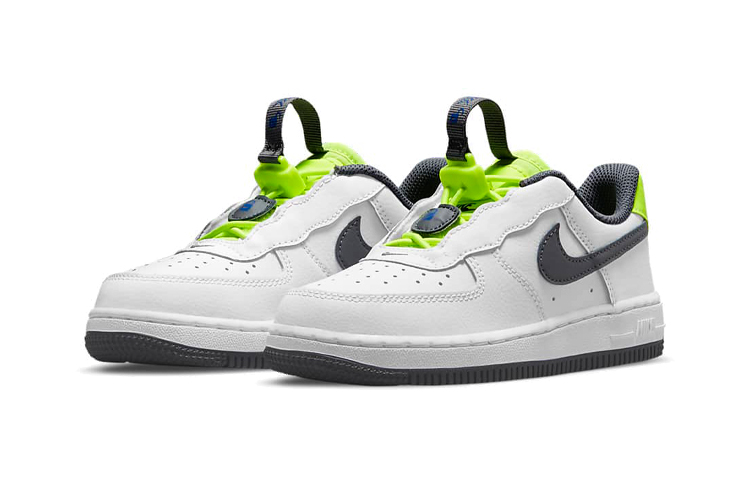 Lookbook (PS) Nike Air Force 1 Toggle 'Blanco Voltio' CU5287-101