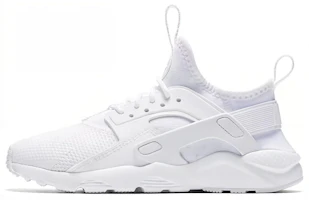 (Preschool) Nike Air Huarache Run Ultra 'Triple White' 859593-100 (Preschool) Nike Air Huarache Run Ultra 'Triple White' 859593-100