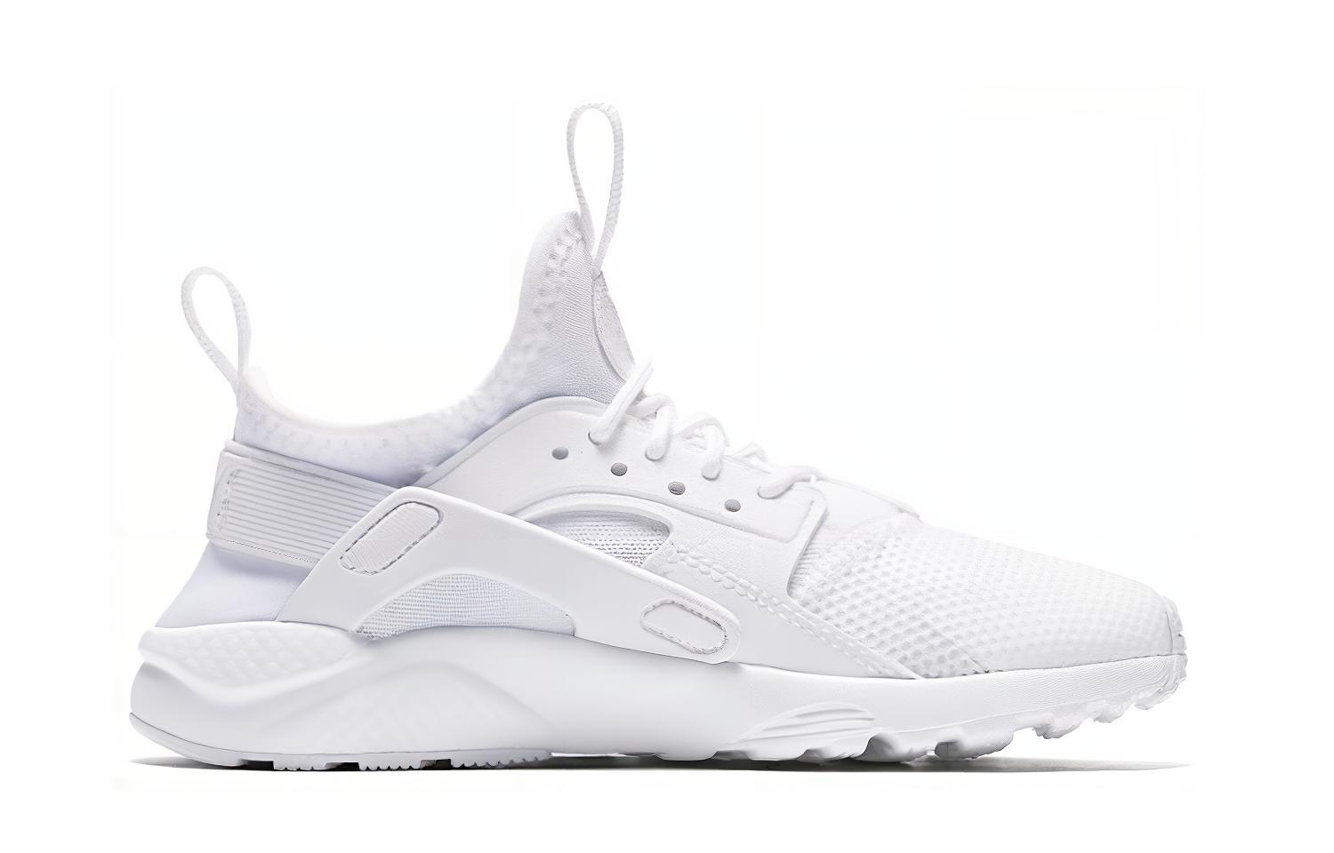Order (PS) Nike Air Huarache Run Ultra ''Triple White'' Wit 859593-100