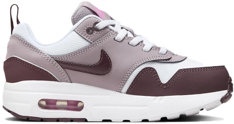 (Preschool) Nike Air Max 1 EasyOn 'Light Violet Ore Burgundy Crush' DZ3308-112 Order (Preschool) Nike Air Max 1 EasyOn 'Light Violet Ore Burgundy Crush' DZ3308-112