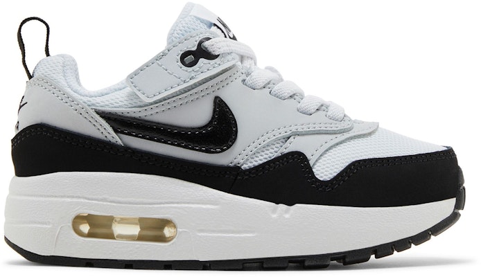 (Preschool) Nike Air Max 1 EasyOn 'Pure Platinum Black' DZ3308-106 Buy (Preschool) Nike Air Max 1 EasyOn 'Pure Platinum Black' DZ3308-106