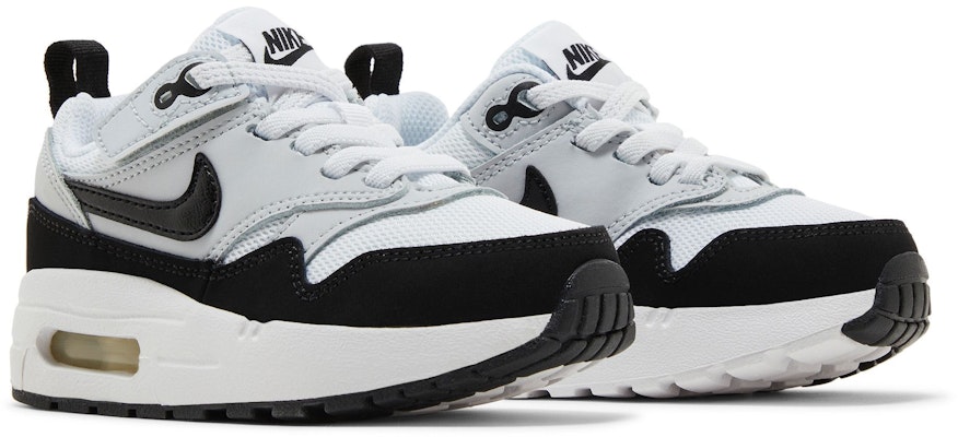 (Preschool) Nike Air Max 1 EasyOn 'Pure Platinum Black' DZ3308-106 Cheap (Preschool) Nike Air Max 1 EasyOn 'Pure Platinum Black' DZ3308-106