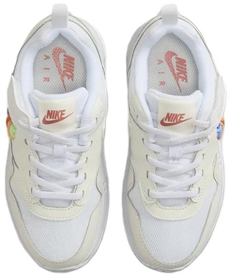 (Preschool) Nike Air Max 1 SE EasyOn 'Rainbow Lace Swoosh' FN4784-100 Shop (Preschool) Nike Air Max 1 SE EasyOn 'Rainbow Lace Swoosh' FN4784-100