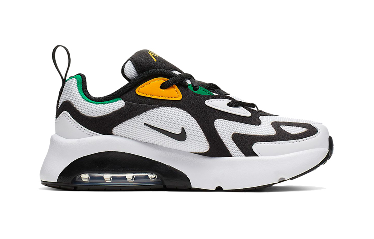Order 中童 Nike Air Max 200 氣墊 低筒 跑步鞋 白綠
