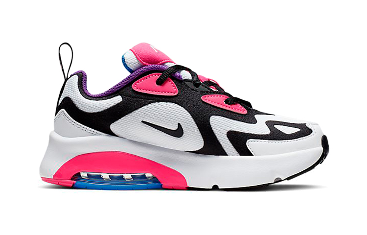 Order 中童 Nike Air Max 200 Hyper Pink 低筒 跑步鞋 白粉黑