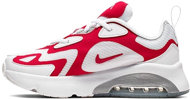 (Preschool) Nike Air Max 200 'White Red' AT5628-101 (Preschool) Nike Air Max 200 'White Red' AT5628-101