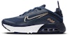 (PS) Nike Air Max 2090 'Navy Bronze' Lelaki Wanita Kasut Sneaker CU2093-401