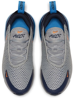 (PS) Nike Air Max 270 Low-Top Biru 'Abu-Abu' AO2372-015 Lookbook (PS) Nike Air Max 270 Low-Top Biru 'Abu-Abu' AO2372-015