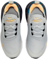 BP幼童 Nike Air Max 270 低筒跑鞋 灰藍黃 Shop BP幼童 Nike Air Max 270 低筒跑鞋 灰藍黃