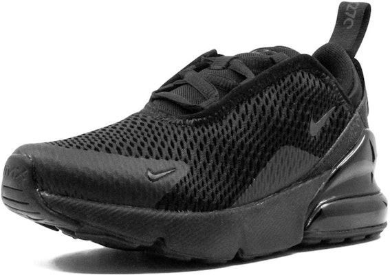 中童 Nike Air Max 270 舒適百搭 耐磨 兒童休閒鞋 純黑 Lookbook 中童 Nike Air Max 270 舒適百搭 耐磨 兒童休閒鞋 純黑