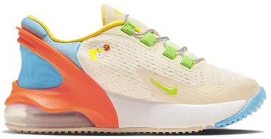 中童 Nike Air Max 270 防滑減震耐磨 兒童休閒鞋 白藍橙 Order 中童 Nike Air Max 270 防滑減震耐磨 兒童休閒鞋 白藍橙