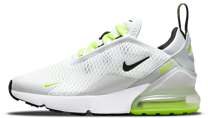 BP幼童 Nike Air Max 270 氣墊跑步鞋 白綠 Buy BP幼童 Nike Air Max 270 氣墊跑步鞋 白綠