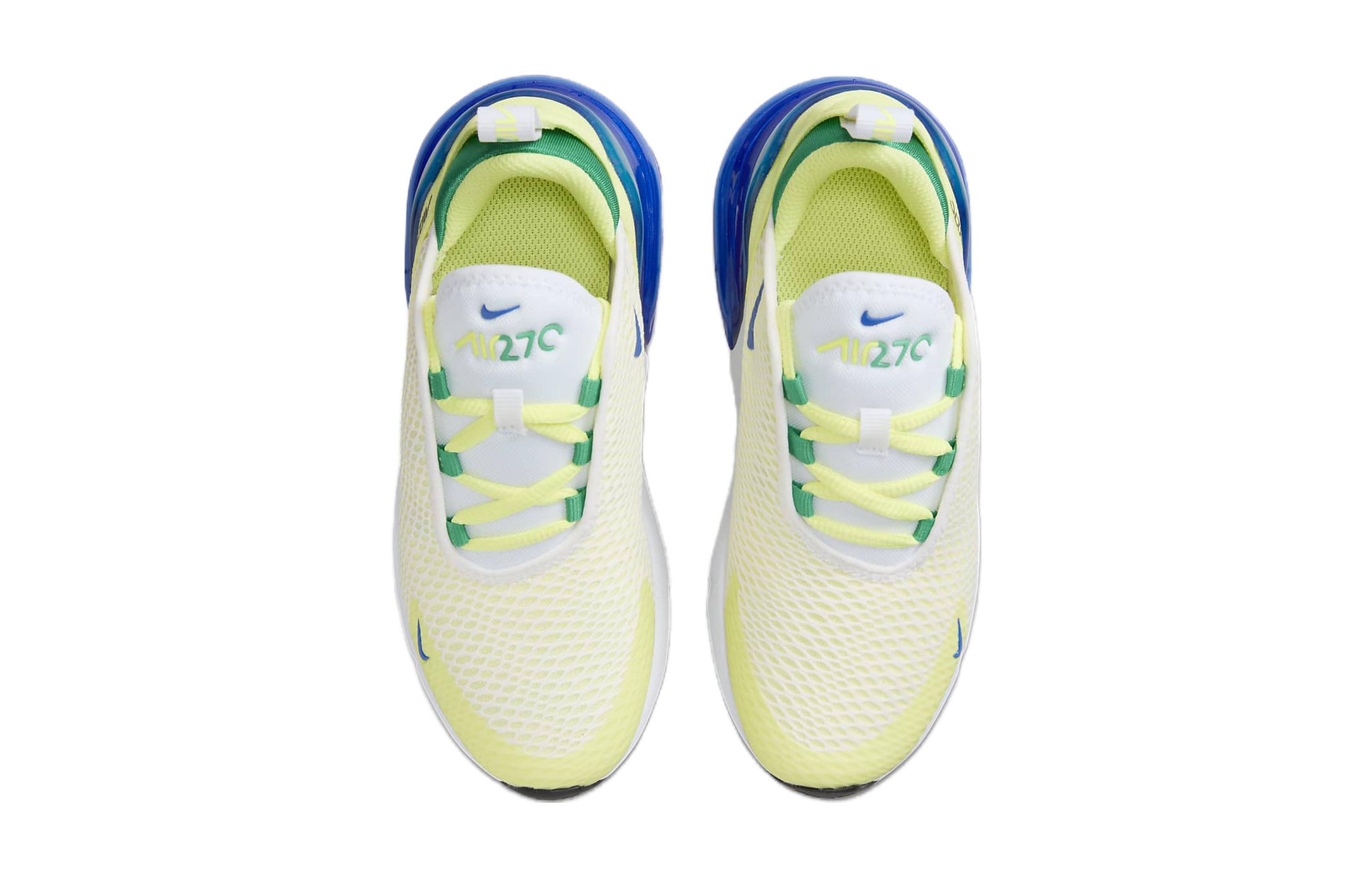 (PS) Nike Air Max 270 'White Light Lemon Blue' 圖 4