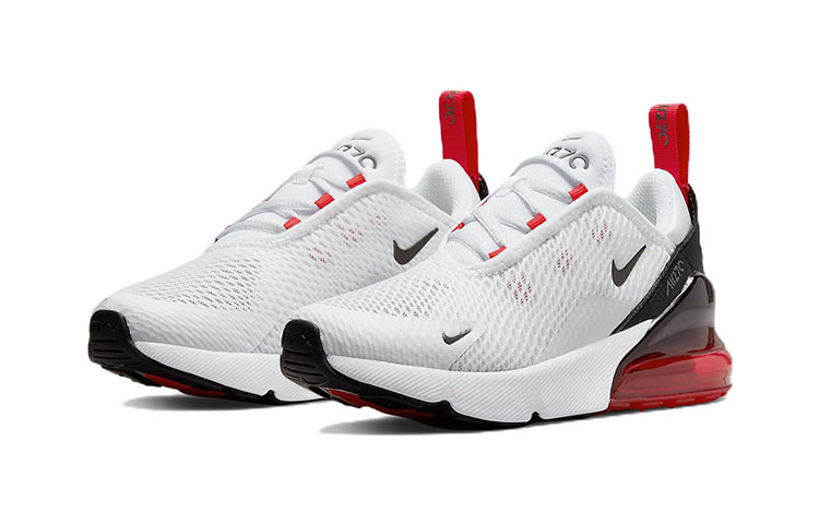 (PS) Nike Air Max 270 'White Siren Red' 圖 3