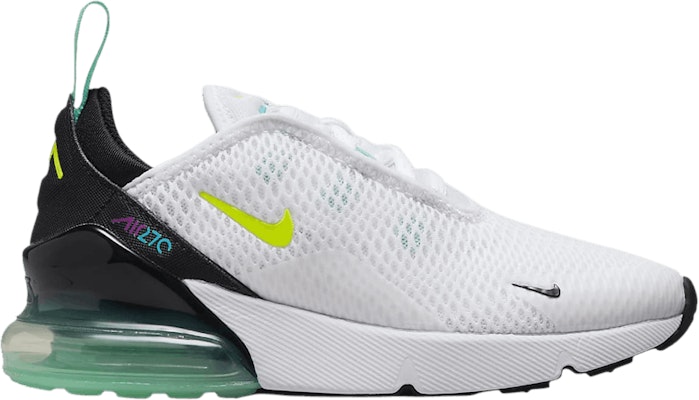(Preschool) Nike Air Max 270 'White Volt' DX3348-100 Buy (Preschool) Nike Air Max 270 'White Volt' DX3348-100