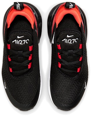 BP幼童 Nike Air Max 270 氣墊 減震防滑 低幫跑步鞋 黑紅 Shop BP幼童 Nike Air Max 270 氣墊 減震防滑 低幫跑步鞋 黑紅