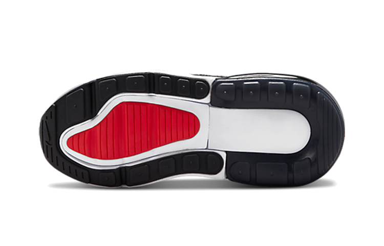 Details for BP幼童 Nike Air Max 270 氣墊 減震防滑 低幫跑步鞋 黑紅