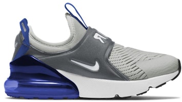 (Preschool) Nike Air Max 270 Extreme 'Grey Fog Game Royal' CI1107-013 (Preschool) Nike Air Max 270 Extreme 'Grey Fog Game Royal' CI1107-013