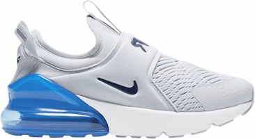 (Preschool) Nike Air Max 270 Extreme 'Pure Platinum Blue Void' CI1107-012 (Preschool) Nike Air Max 270 Extreme 'Pure Platinum Blue Void' CI1107-012
