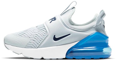 (Preschool) Nike Air Max 270 Extreme 'Pure Platinum Blue Void' CI1107-012 (Preschool) Nike Air Max 270 Extreme 'Pure Platinum Blue Void' CI1107-012