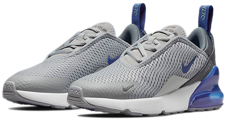 (PS) Nike Air Max 270 Low-Top Gris/Azul DN8011-001 Lookbook (PS) Nike Air Max 270 Low-Top Gris/Azul DN8011-001