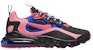 (PS) Nike Air Max 270 React 'Hitam Flash Crimson' CT1733-001