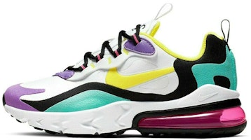 (Preschool) Nike Air Max 270 React 'Bright Violet' BQ0102-101 (Preschool) Nike Air Max 270 React 'Bright Violet' BQ0102-101