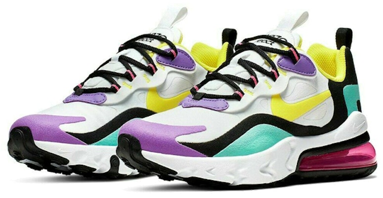 (PS) 耐克Air Max 270 React‘亮紫’ BQ0102-101 Lookbook (PS) 耐克Air Max 270 React‘亮紫’ BQ0102-101