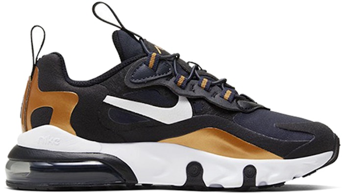 (PS) Nike Air Max 270 React 'Emas Metalik' BQ0102-005 Order (PS) Nike Air Max 270 React 'Emas Metalik' BQ0102-005