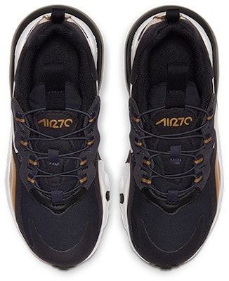 (Preschool) Nike Air Max 270 React 'Metallic Gold' BQ0102-005 Lookbook (Preschool) Nike Air Max 270 React 'Metallic Gold' BQ0102-005