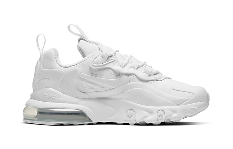 (PS) Nike Air Max 270 React 'Triple White' 圖 2