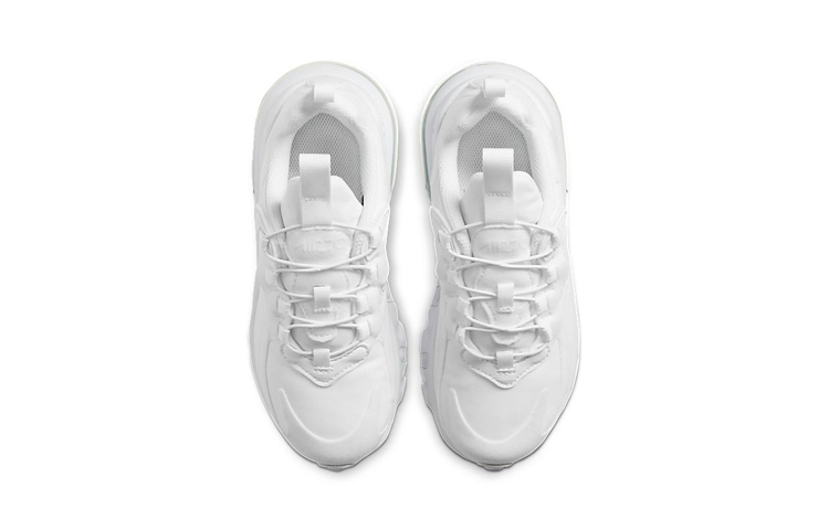 (PS) Nike Air Max 270 React 'Triple White' 圖 3