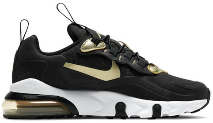 (Preschool) Nike Air Max 270 RT /Gold 'Black' BQ0102-018 Order (Preschool) Nike Air Max 270 RT /Gold 'Black' BQ0102-018