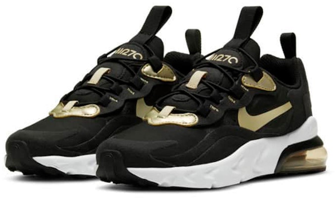 (Preschool) Nike Air Max 270 RT /Gold 'Black' BQ0102-018 Lookbook (Preschool) Nike Air Max 270 RT /Gold 'Black' BQ0102-018