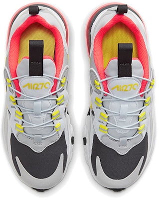 (Preschool) Nike Air Max 270 RT 'Black Gray Yellow' BQ0102-023 Shop (Preschool) Nike Air Max 270 RT 'Black Gray Yellow' BQ0102-023
